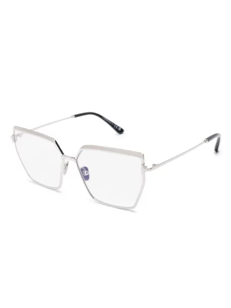 Okulary przeciwsłoneczne Tom Ford Eyewear srebrne