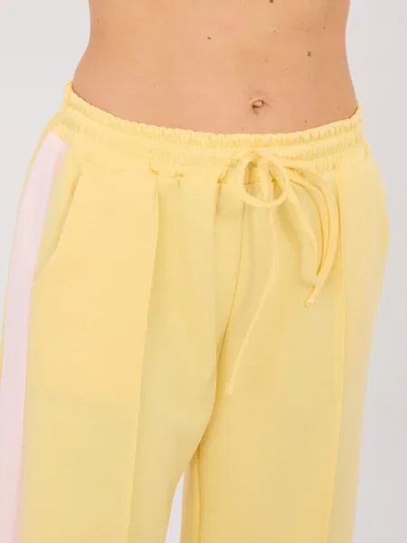 Komplet dresowy Rue Paris żółty