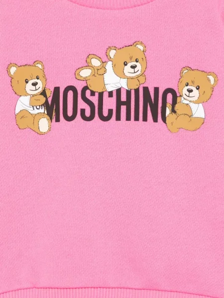 Dětska mikina Moschino růžová