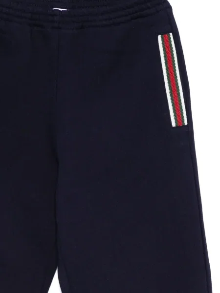 Spodnie dziecięce Gucci niebieskie