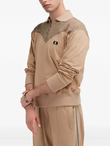Csíkos trapéz nadrág Roberto Cavalli barna