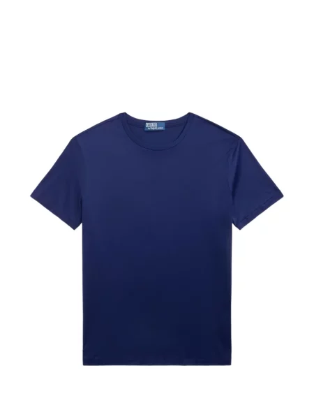 Șosete Polo Ralph Lauren cu model herringbone cu broderie plasă albastru