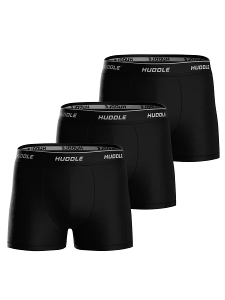 Huddle Boxerky černá bílá