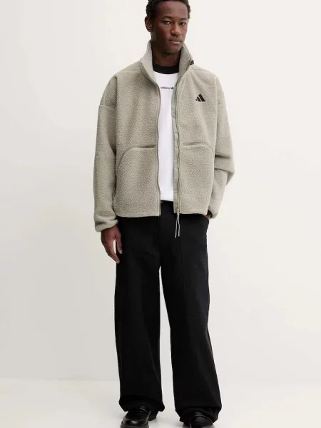 Лонгслив Adidas Originals с аппликацией белый