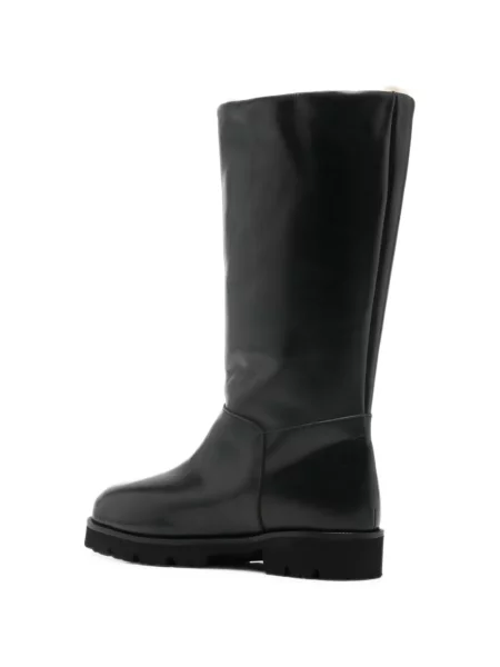 Botine Dear Frances din piele negru