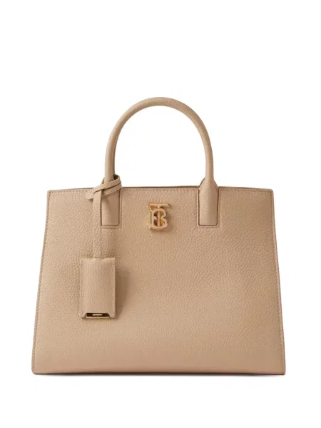 Geanta de piele Burberry din piele