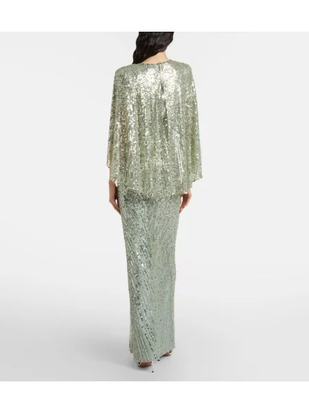 Rochie Jenny Packham verde