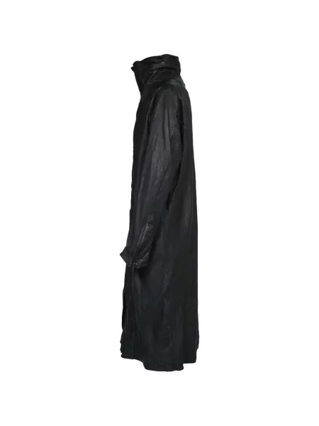 Palton Julius din piele negru
