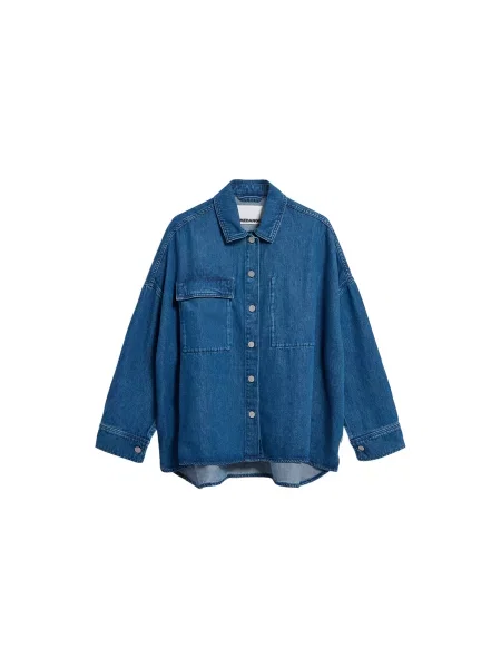 ARMEDANGELS Bluză denim albastru