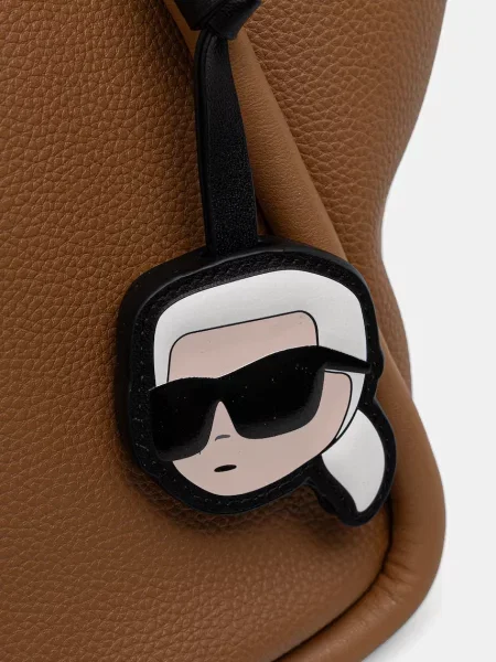 Кожаная сумка шоппер Karl Lagerfeld
