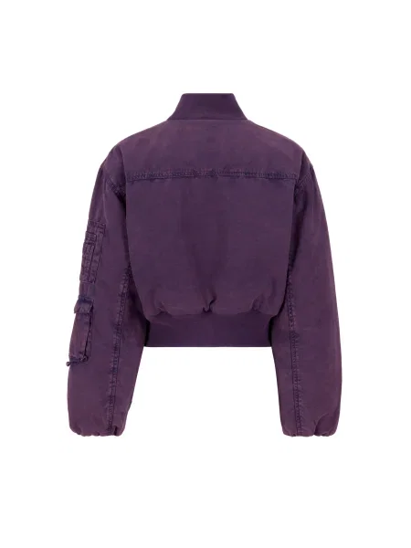 ALPHA INDUSTRIES Geacă de primăvară-toamnă mov închis