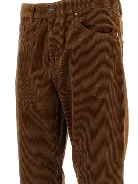 Pantaloni Carhartt Wip maro
