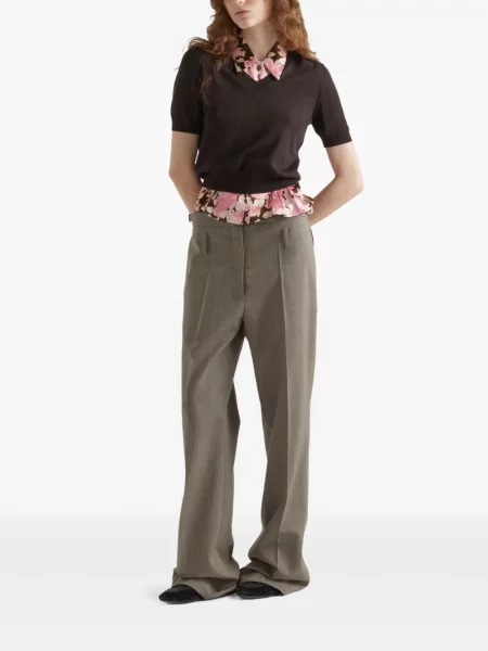 Pantaloni Prada de lână