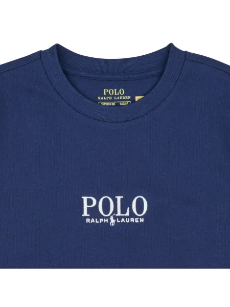 Tricou polo copii Polo Ralph Lauren albastru