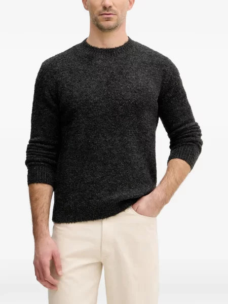 Bouclé pulover Sisley gri