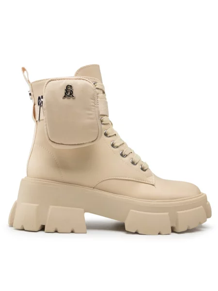 Trapery Steve Madden beżowe