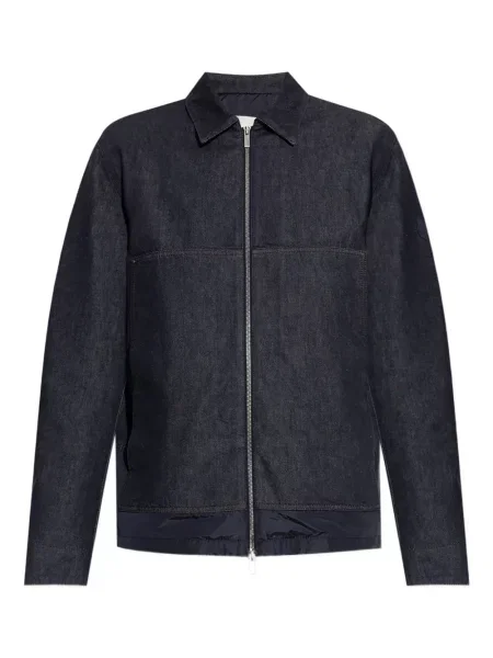 Geacă bomber Moncler albastru