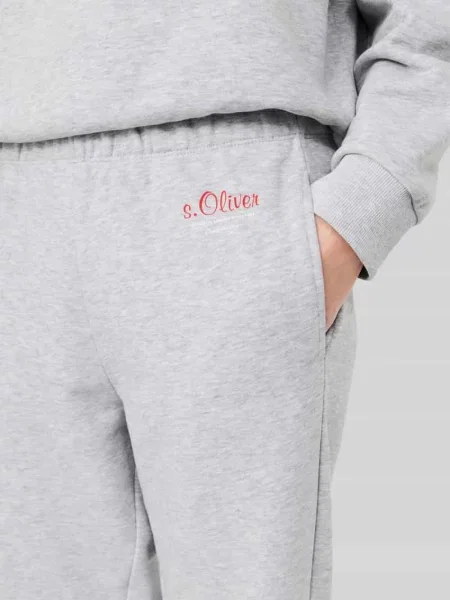 Spodnie dresowe w kroju relaxed fit z mieszanki bawełny s.Oliver x Heidi Klum S.oliver Red Label