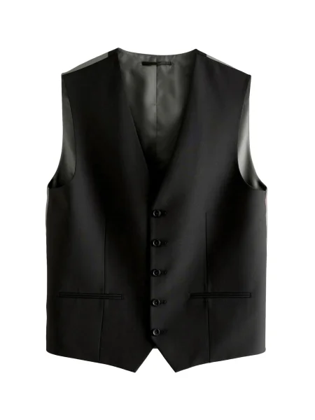 Next Vestă de costum Motion Flex gri închis negru