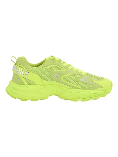 Sneakersy Plein Sport skórzane żółte