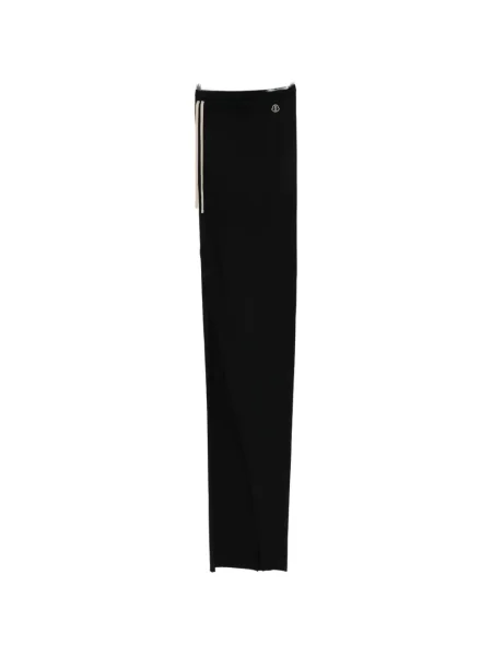 Fusta maxi Moncler + Rick Owens tricotate lungă negru