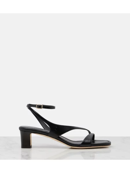 Sandale Jimmy Choo din piele slingback negru