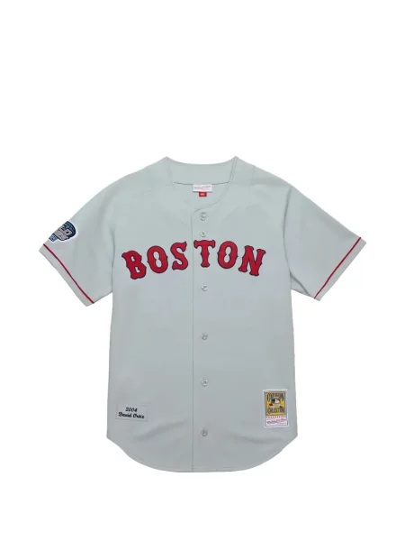 Cămașă Mitchell & Ness gri