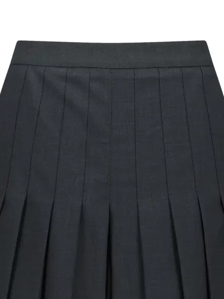 Pantaloni culottes Amomento plisate gri