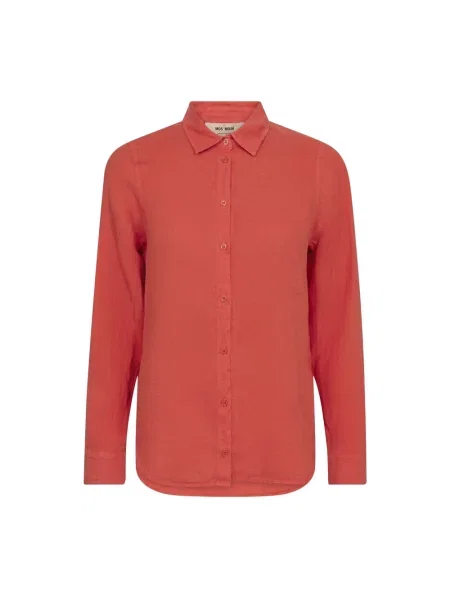 Koszula Mos Mosh w paski pomarańczowa