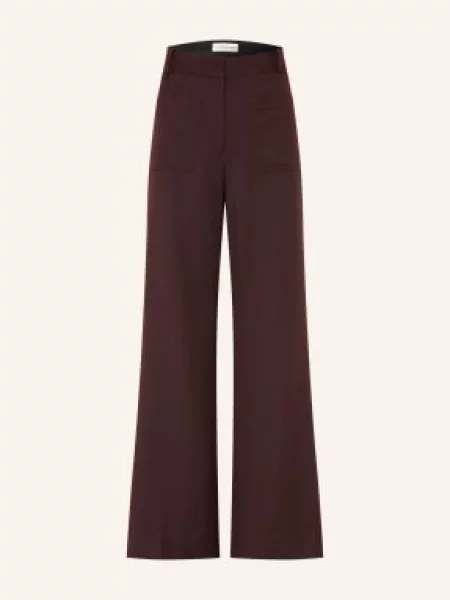 Victoria Beckham Spodnie Typu Marlena Alina rot fioletowe
