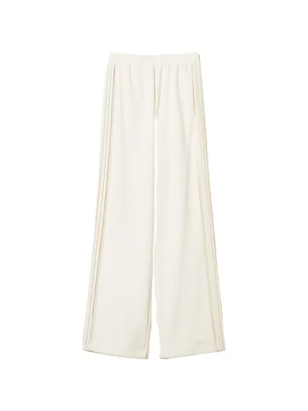 Pantaloni Twinset plisate din dantelă