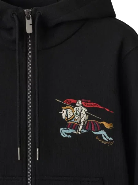 Hanorac cu glugă Burberry negru