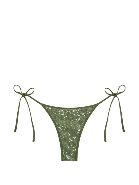 Bikini Tropic Of C cu paiete verde
