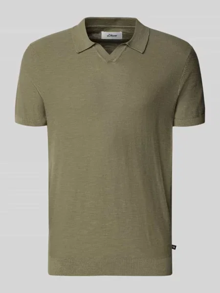 Koszulka polo z czystej bawełny o kroju regular fit S.oliver Red Label