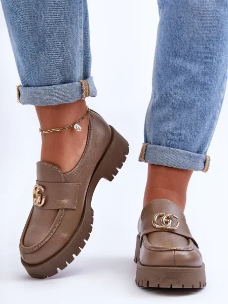 Gležnjarji Laura Messi rjava