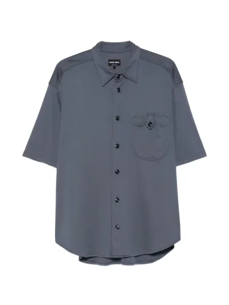 Scurt cămașă Giorgio Armani albastru