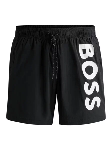 Boss Kąpielówki Bokserki Octopus schwarz czarne