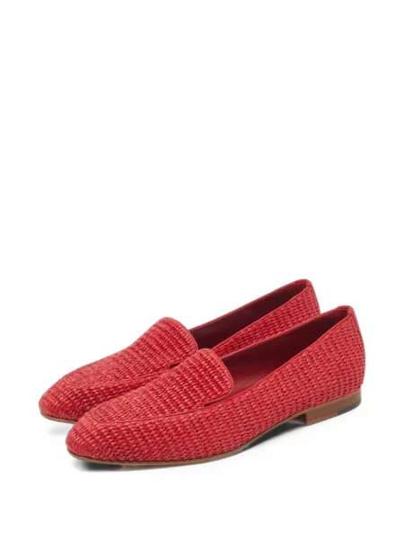 Loafers Manolo Blahnik κόκκινο
