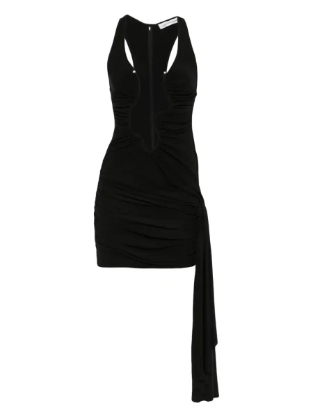 Rochie mini Christopher Esber cu volane negru