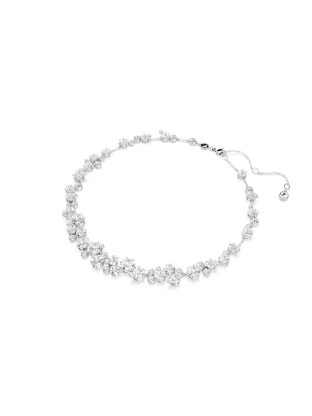 Palton Swarovski transparente argintiu