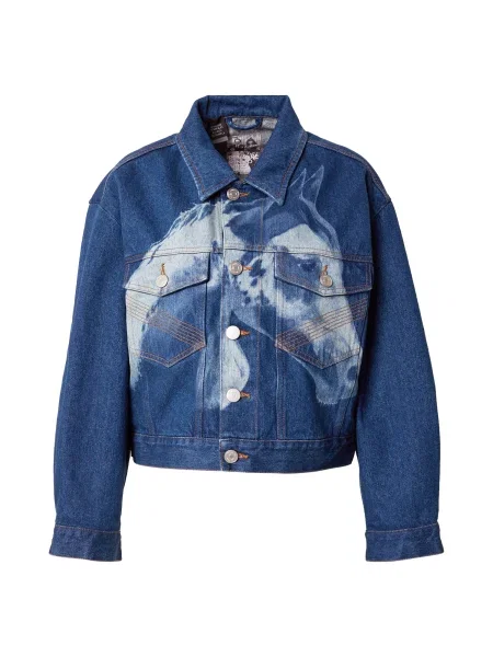 Pinko Farmer kabát GOTLAND| PINKO X PATRICK MCDOWELL kék