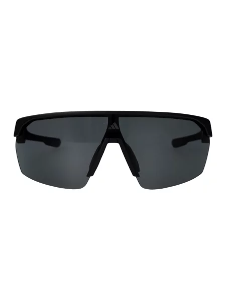 Okulary adidas Sport z lustrzanymi soczewkami czarne