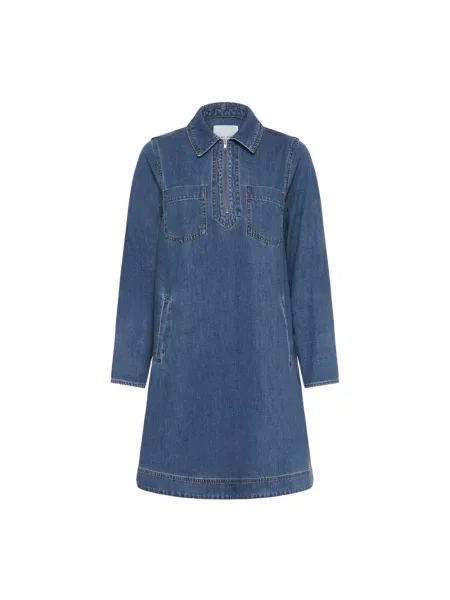 Sukienka Part Two garniturowa niebieska