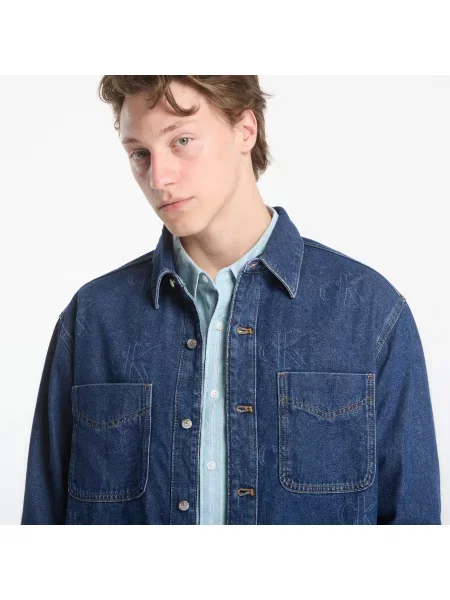 Πουκάμισο Calvin Klein Jeans Overshirt Pacifico Aop L
