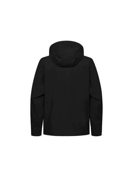 Bunda do deště Jack Wolfskin Trailtime 2L black bílá
