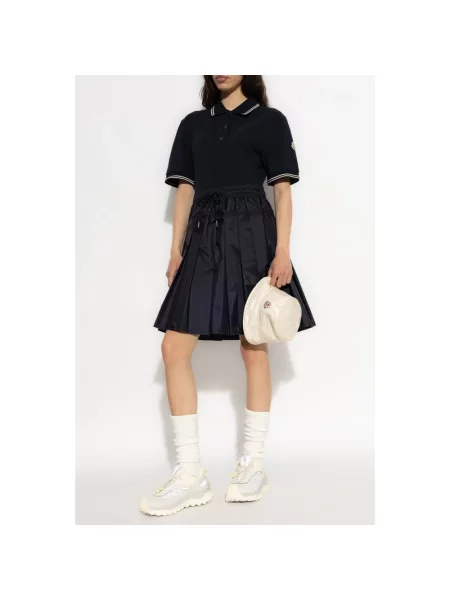 Sukienka Moncler niebieska
