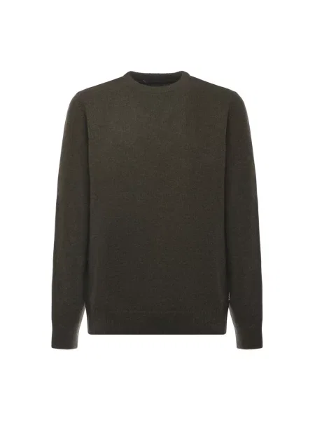 Sweter Barbour wełniany zielony
