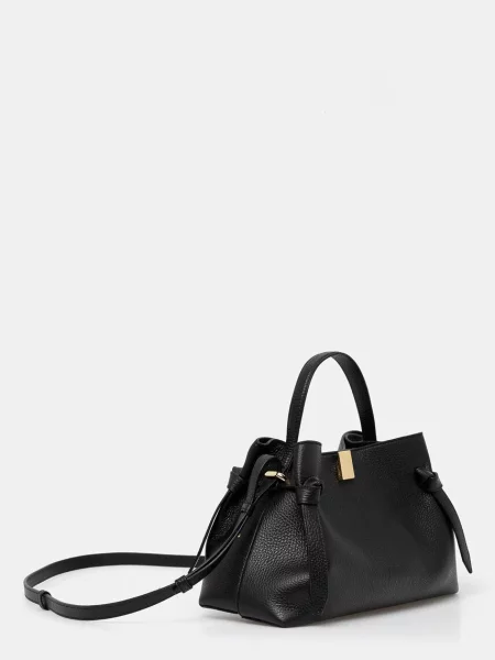 Шкіряна сумочка Yuzefi чорний