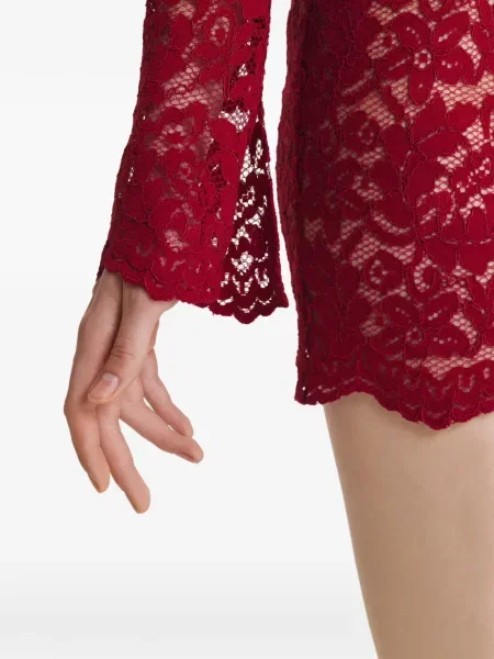 Rochie mini 2310 Studio din dantelă roșu