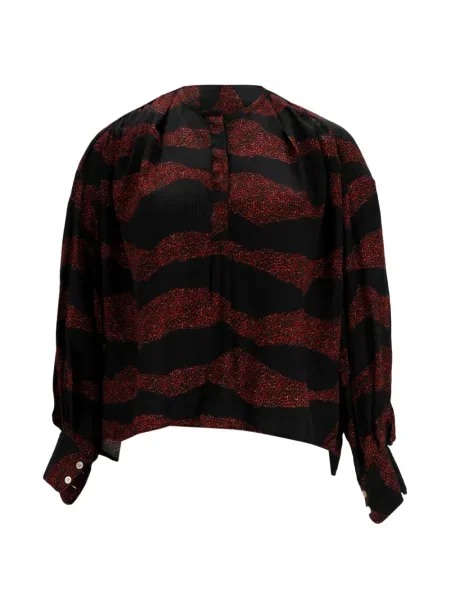 Koszula Isabel Marant w paski czarna